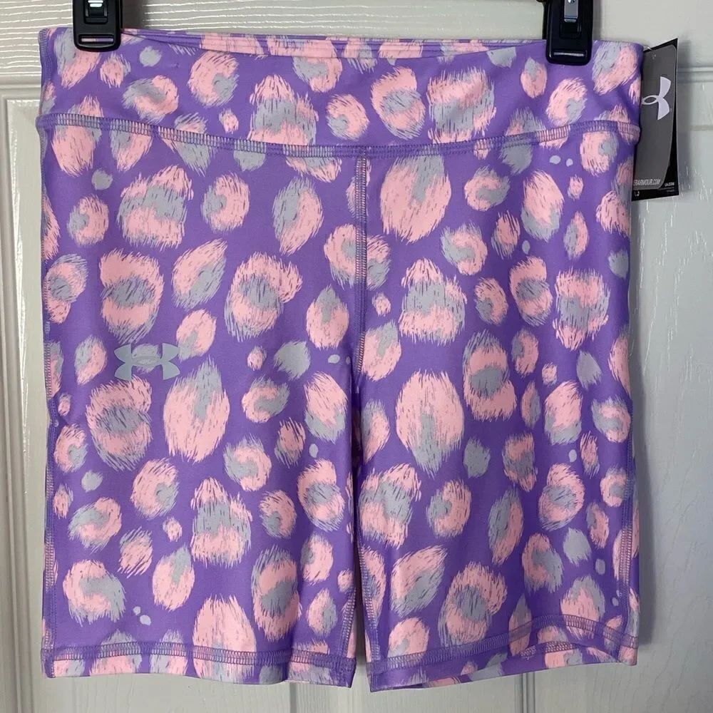 UNDER ARMOUR Girls Heatgear Bike Shorts